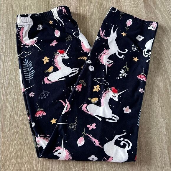 NWT … NEW MIX “One Size” Unicorn Print Capri Leggings - Picture 4 of 8